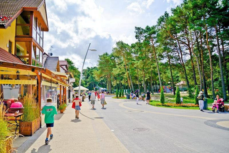 Pogorzelica - panorama miejscowoci 