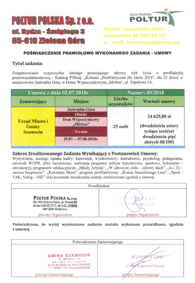 Urzd Miasta i Gminy Szamocin