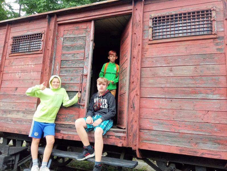 OW Zawojanka - wycieczka do Rabki Zdrj - Skansen Taboru Kolejowego w Chabwce