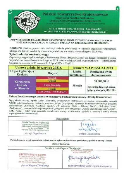 Kuratorium Owiaty w Olsztynie - Gdask - Cz 1