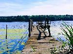 Lubiatów - jezioro Sawskie - pomosty
