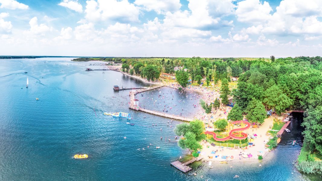 Sawa - kpielisko nad jeziorem Sawskim
